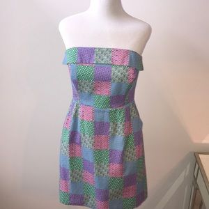 (Like New) Vineyard Vines Patchwork dress